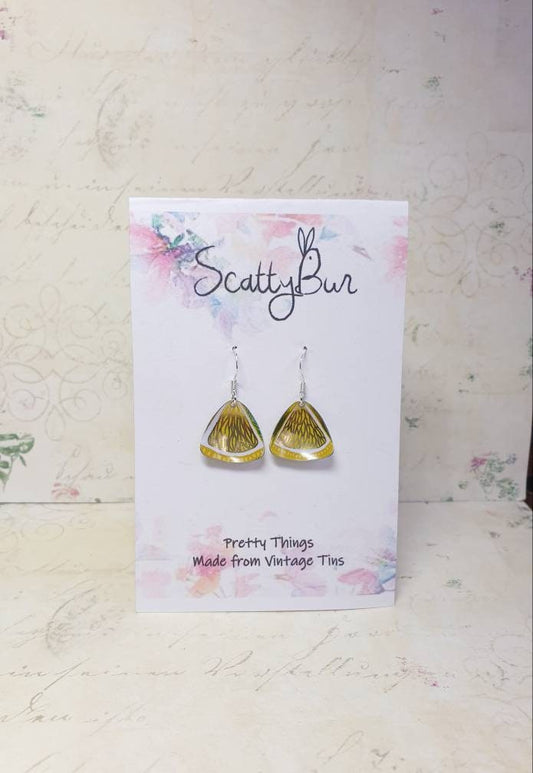 Lemon Slice Earrings for the Gin Lover