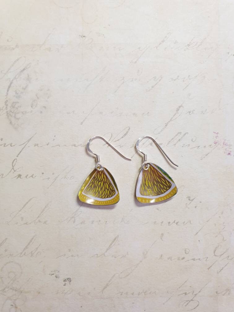Lemon Slice Earrings for the Gin Lover