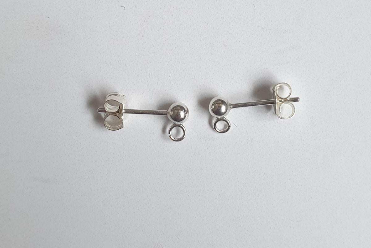 Orange Tin Earrings